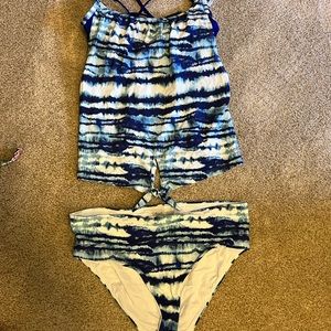 Calia two piece bathing suit